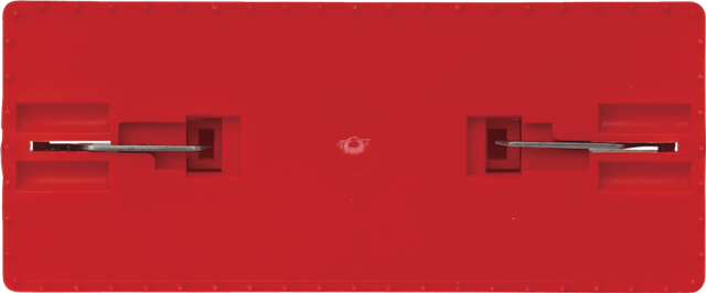 Vikan 55104 Padhouder handmodel rood onderkant